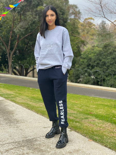 FEARLESS Cuffed Track Pant - Navy