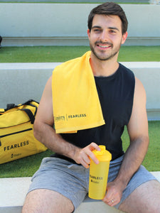 FEARLESS Sport Towel - Yellow